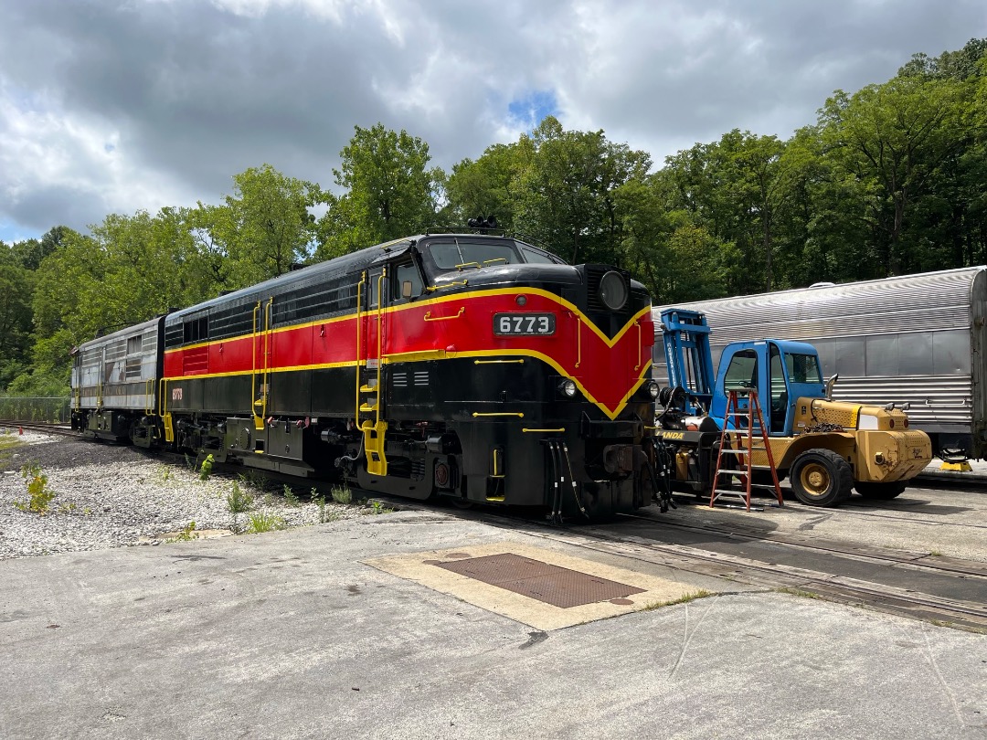 Ravenna Railfan 4070 on Train Siding: On August 2, 2024 Cuyahoga Valley Scenic Railroad would test run FPA-4 # 6773 acquired from Grand Canyon on June 23. This
would...