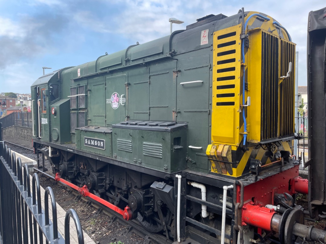 Andrea Worringer on Train Siding: Visited the Dartmouth Steam Railway today. Goliath was my steam loco to and from Dartmouth.