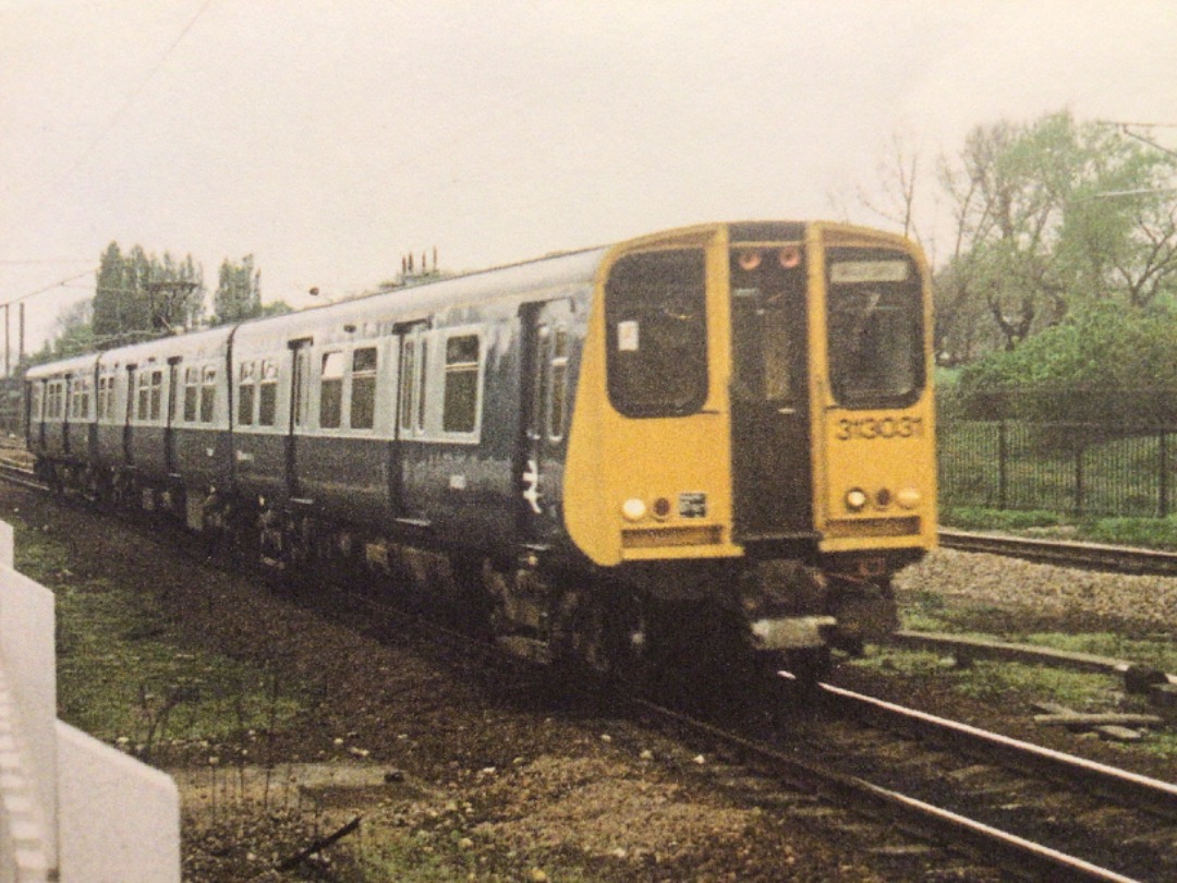 Alex Coomber on Train Siding: A Class 313 25 KV AC/750 Volt DC Third Rail a dual voltage unit built at York in 1967-77. These units were the first of the
second...