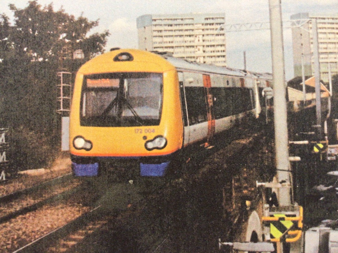 Alex Coomber on Train Siding: A Class 172 No. 172004 is one of the new Diesel Units introduced by TFL for the Gospel Oak to Barking Line GOBLIN prior to...