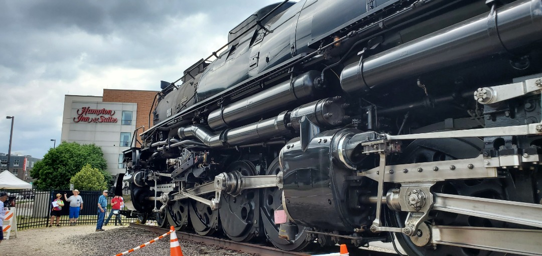 Walker Petersen on Train Siding: Got the absolute blessing of seeing the one and only Big Boy UP 4014 at the College Baseball World Series. It was incredible to
see...