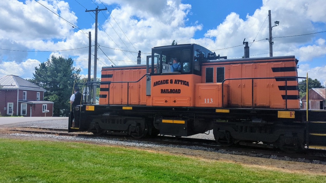 CaptnRetro on Train Siding: Dunno how often he's done it, but today was the first time I've seen one of the long time conductors at the throttle- Well
on his way to...