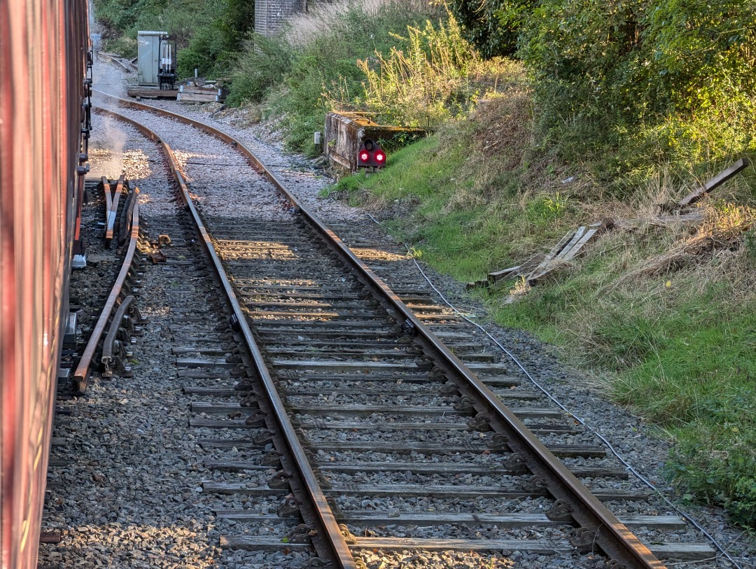 Wymondham abbey station on Train Siding: Highlights from the last Maroon Timetable and steam weekend on the MNR last weekend.