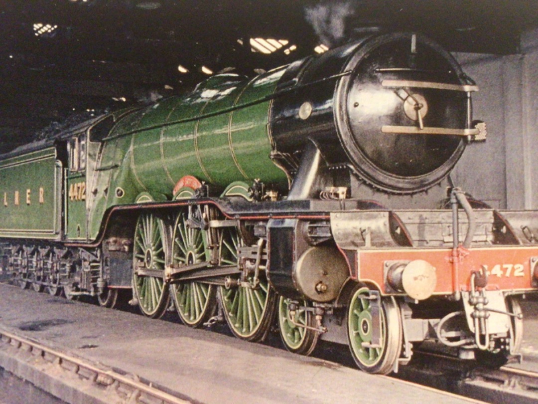 Alex Coomber on Train Siding: Here's a story about this Worlds Famous Steam Locomotive in the world. 4-6-2 No. 4472 The Flying Scotsman.