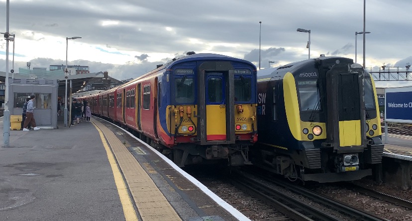 UKTS on Train Siding: Clapham Junction- 5/10/24. I went to Clapham Junction to catch some SWML action, and another special guest 😏, The Belmond Pullman 67s
(67021...