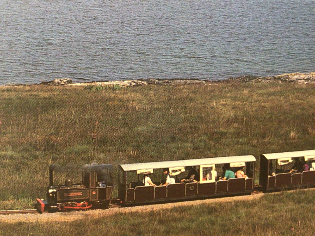 Alex Coomber on Train Siding: With the sound of Mull as the backdrop. A 2-6-4 tank Lady of the Isles ambles along the Mull Railway towards Torosay Castle. The
engine...