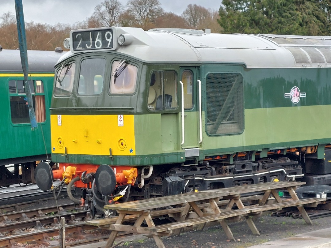 Andrew Harrison on Train Siding: Visitoring the Spa valley railway and to catch the last train service up and down the line.