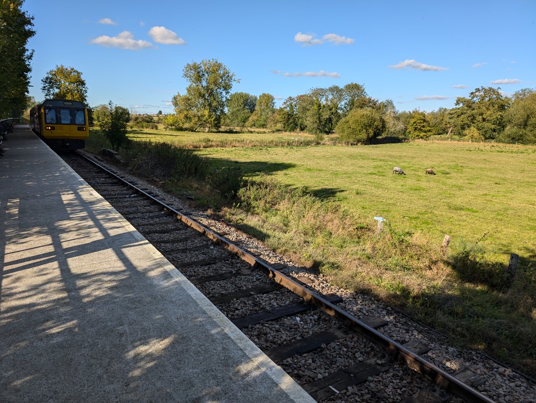 Wymondham abbey station on Train Siding: Highlights from the last Maroon Timetable and steam weekend on the MNR last weekend.