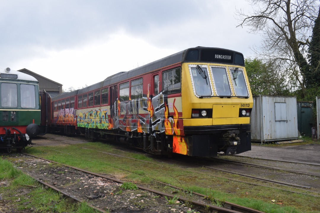 Hardley Distant on Train Siding: HERITAGE: On Saturday 27th April 2024 I visited the Midland Railway Centre where I parked at Butterley Station and took a trip
on...