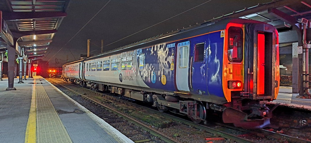 Guard_Amos on Train Siding: Yesterday's night time helping come from Southport, Preston and Manchester Victoria (29th October 2024)