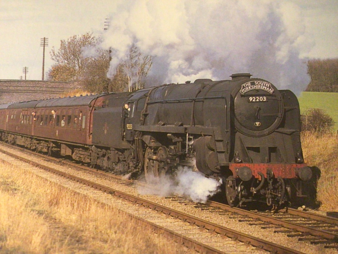 Alex Coomber on Train Siding: The Great Central Railway is the perfect railway for recreating main line scenes from the past. This picture of a grimy BR Class
9F No....