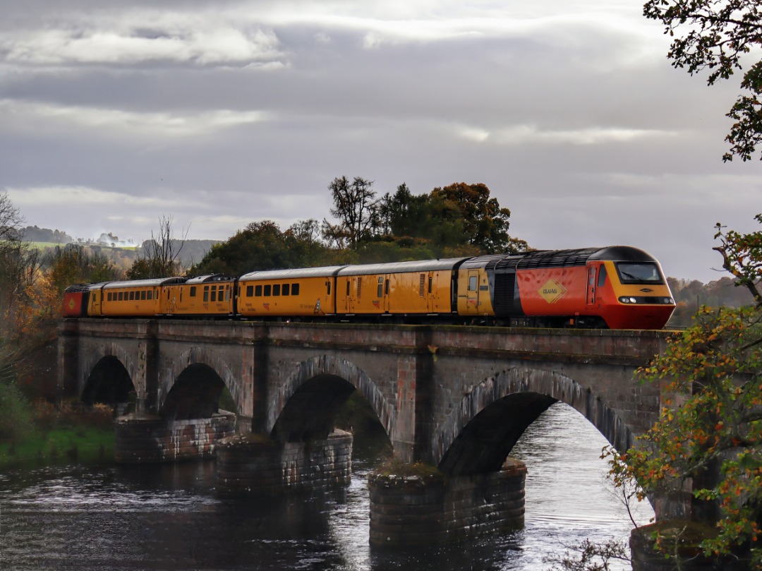 The Jamster on Train Siding: Colas Rail 43277 and 43257 cross the River Conon at Maryburgh working 1Q78 1328 Inverness to Inverness via Kyle of Lochalsh PLPR
test...