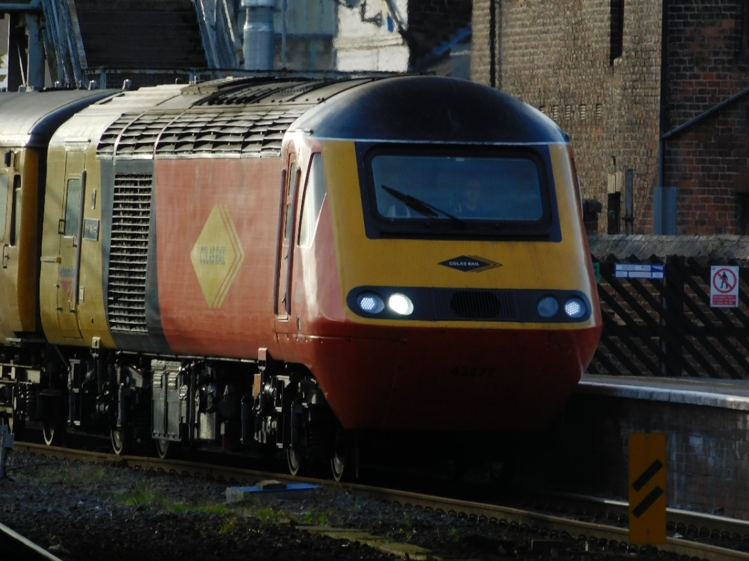 Transport in N-E Lincolnshire on Train Siding: 43 277 and 43 257 on 1Q50 From Derby R.T.C. to Derby R.T.C. Via Cleethorpes