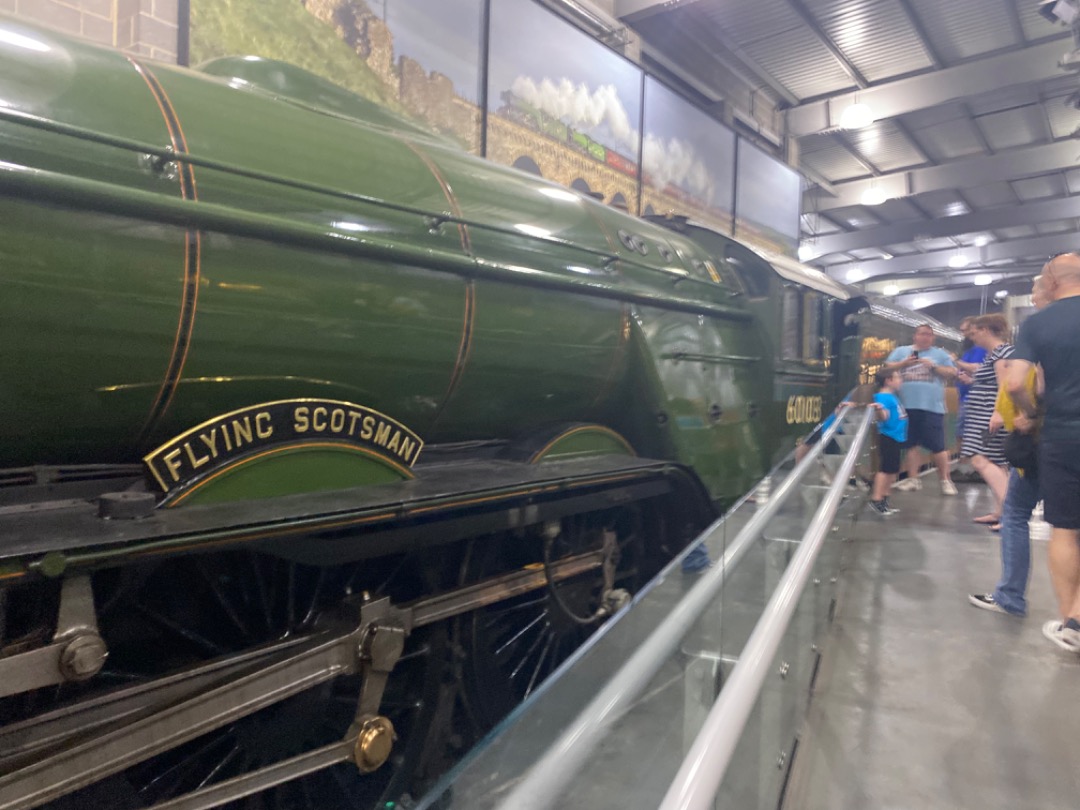 Luke Thompson on Train Siding: After many years of flying, Scotsman has finally returned, and I was lucky enough to get these excellent pictures.