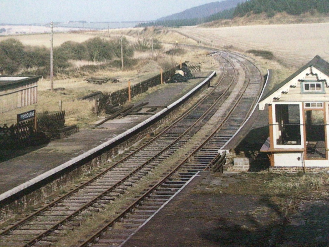 Alex Coomber on Train Siding: Weybourne Station looking east in 1973 before work on restoring the station began. The large station was built in 1900 in
expectation of...