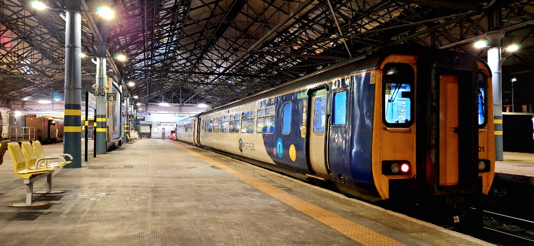 Guard_Amos on Train Siding: Yesterday's night time helping come from Southport, Preston and Manchester Victoria (29th October 2024)