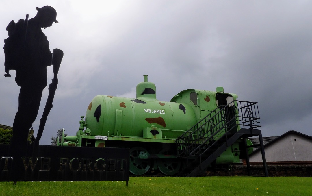 Larnswick UK on Train Siding: Something a bit different a fireless loco, that once worked alongside dozens of others in the Scottish borders armament factories.
Now at...