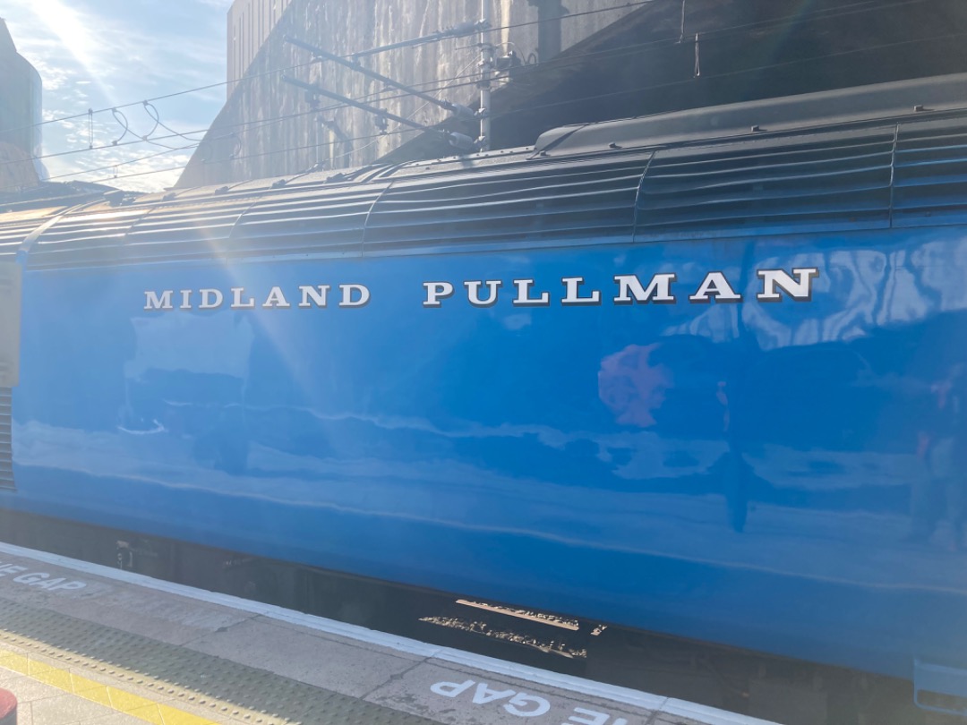 Theo555 on Train Siding: I've caught it on camera at last, the UK's most luxurious train, the Midland Pullman, over the moon with what I've seen
today, I also met up...