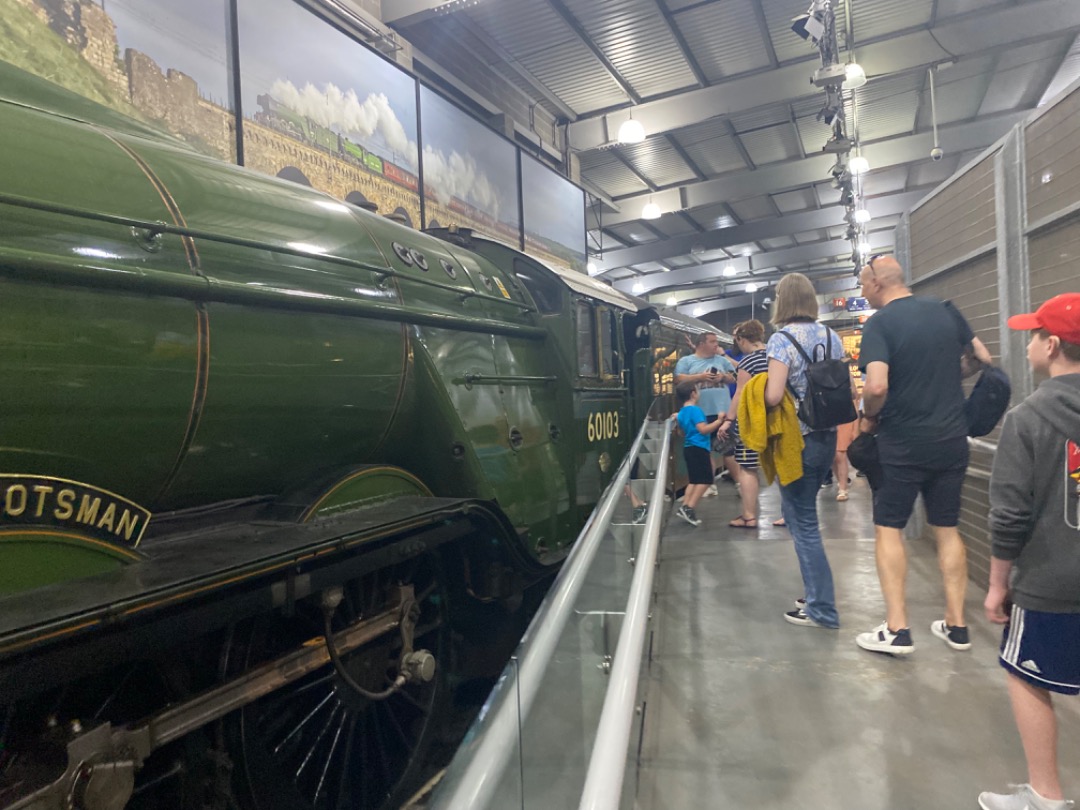 Luke Thompson on Train Siding: After many years of flying, Scotsman has finally returned, and I was lucky enough to get these excellent pictures.