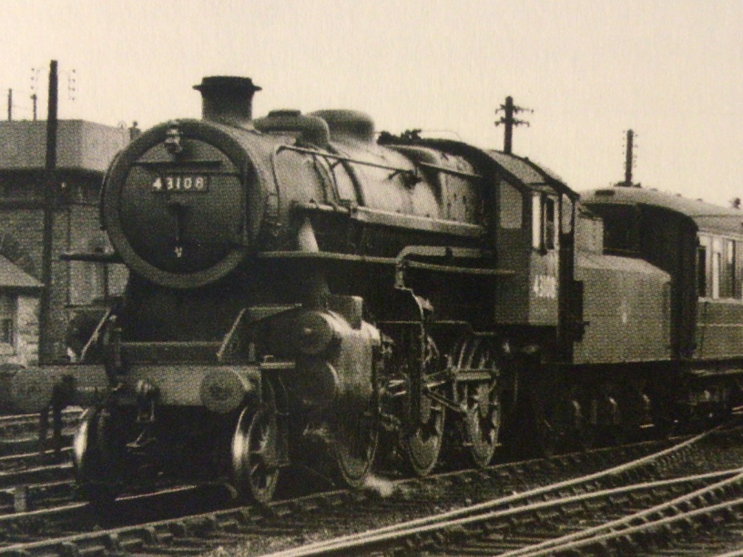 Alex Coomber on Train Siding: At the end of the line at Yarmouth. An Ivatt Class 4MT 2-6-0 No. 43108 departs from Yarmouth Beach Station with the 18:02PM train
to...