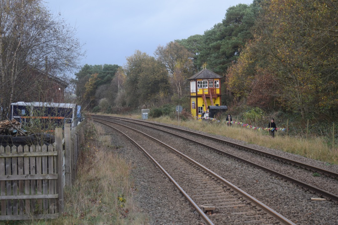 Hardley Distant on Train Siding: CURRENT: Today, along with @Whistlestopper we made a stop on the way back from Carlisle to Appleby to see the Steam Railtour
at...