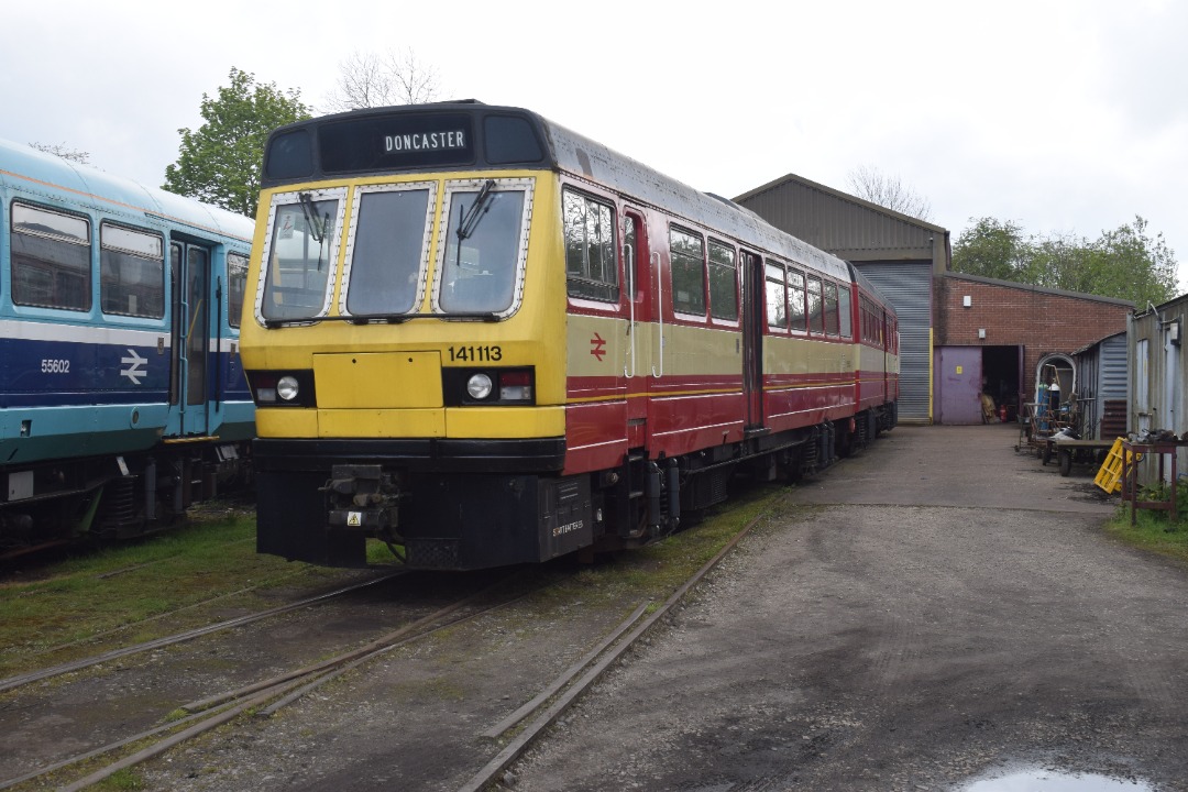 Hardley Distant on Train Siding: HERITAGE: On Saturday 27th April 2024 I visited the Midland Railway Centre where I parked at Butterley Station and took a trip
on...