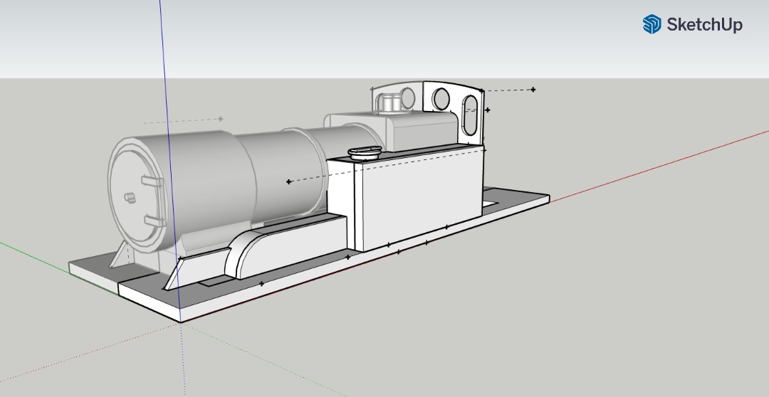 Hadren Railway on Train Siding: Making some slow, but somewhat steady, progress on a new model for the first time in a while.