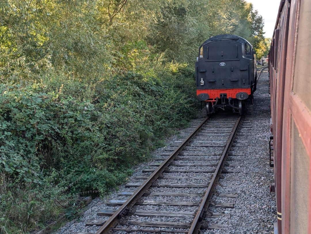 Wymondham abbey station on Train Siding: Highlights from the last Maroon Timetable and steam weekend on the MNR last weekend.