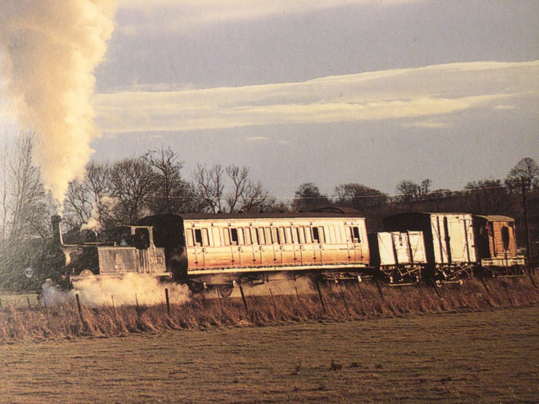 Alex Coomber on Train Siding: A Classic mixed train from the age of Col Stephens with a London, Brighton & South Coast Railway A1X Class 0-6-0 tank No.
32678 at the...