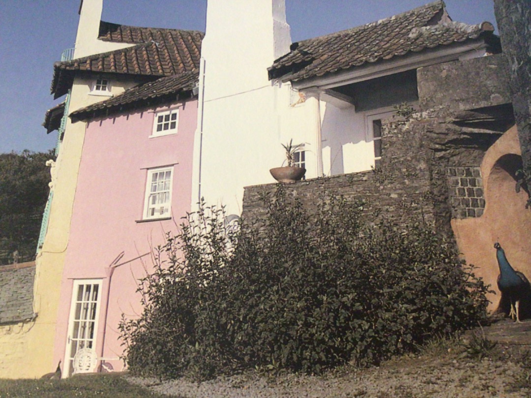 Alex Coomber on Train Siding: The village of Portmeirion is the unique creation of Clough Williams Ellis who from 1926 rescued threatened buildings and re
erected them...