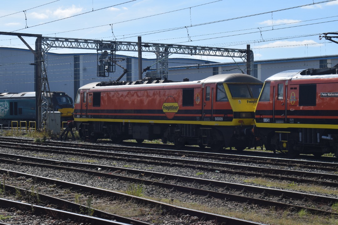 Hardley Distant on Train Siding: On Saturday 14th September 2024, I was lucky enough to be part of a tour of Crewe Basford Hall Yard courtesy of the Intercity
Railway...