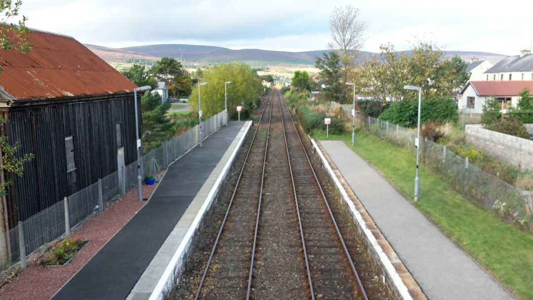 Michael Schuijff on Train Siding: Brora Station in Sutherland, Scotland has the appeal of a disused station, but it's still very much in service. The
station building...