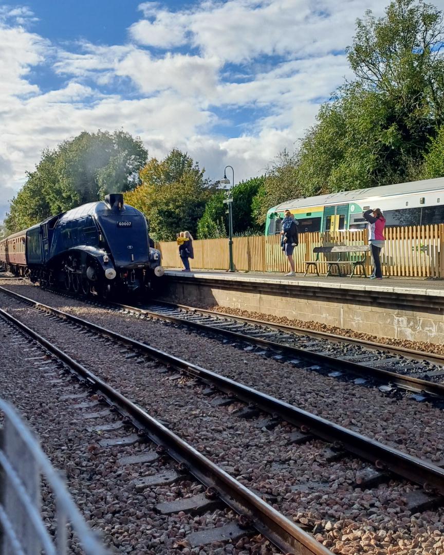 Train Matt1 on Train Siding: Sir Nigel Gresley 60007 (other trains I saw were Beachy Head 32424, Camelot 73082 which was a double header, Sir Archibald Sinclair
34059...