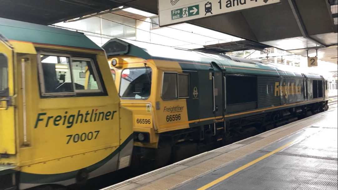 Theo555 on Train Siding: Went to Coventry today with @George , didn't see too much, although the big catch was a Class 66/70 double header freight train,
another good...