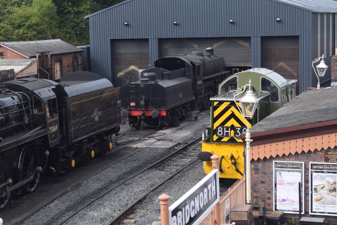 Hardley Distant on Train Siding: HERITAGE: On Saturday 31st August I paid a quick afternoon visit to the Severn Valley Railway taking a return journey from
Bridgnorth...