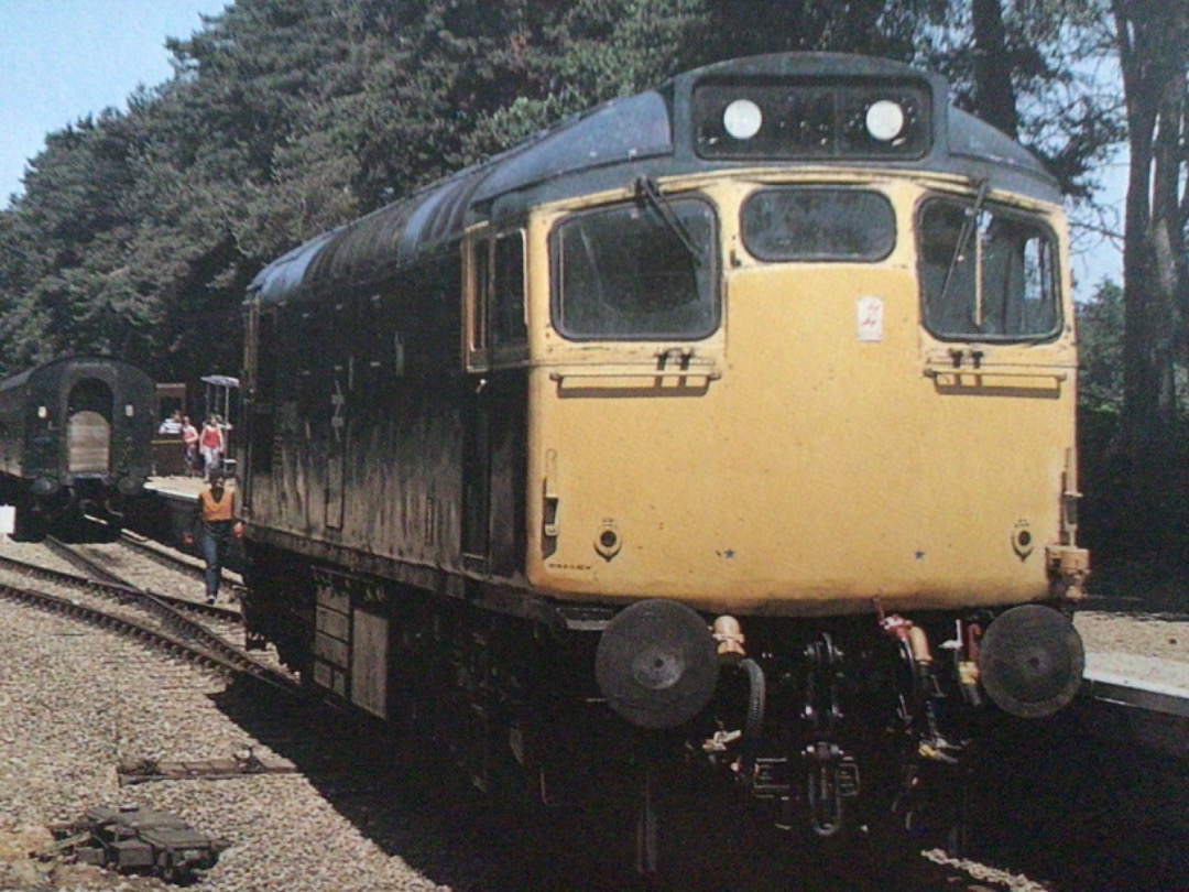 Alex Coomber on Train Siding: During dry weather. Diesel Locomotives have to haul trains over the section of the North Norfolk Railway between Weybourne and
Holt where...