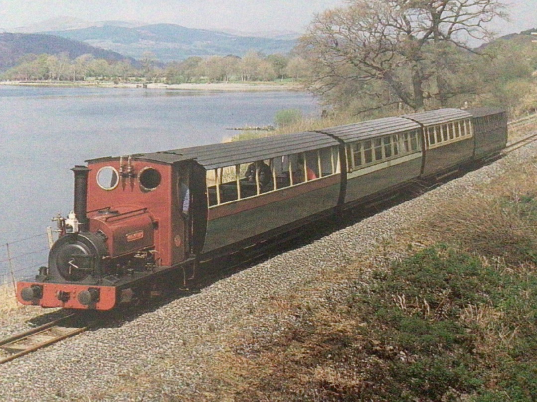 Alex Coomber on Train Siding: For a short distance from the terminus at LIanuwchllyn. The Bala Lake Railway runs through pastoral farmland with the Arenig
Mountains in...