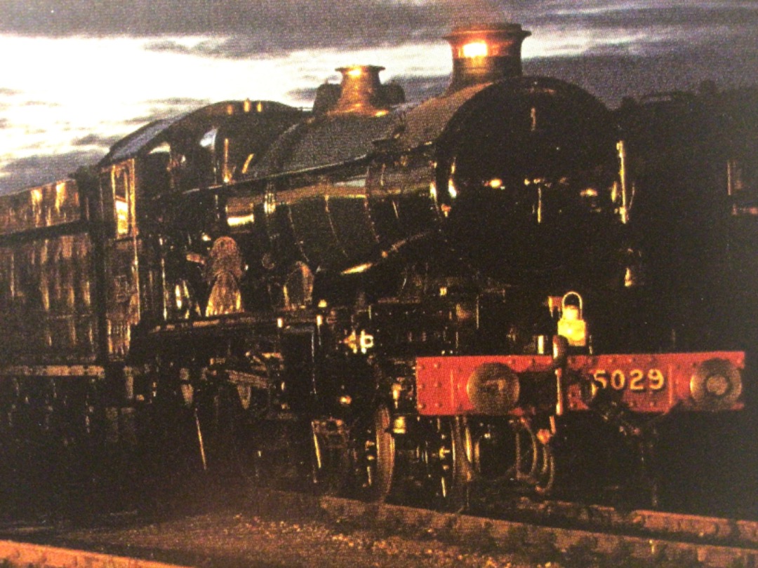 Alex Coomber on Train Siding: A night time line up of preserved ex GWR locos at the Didcot Railway Centre. On the left is a City Class 4-4-0 No. 3717
previously...