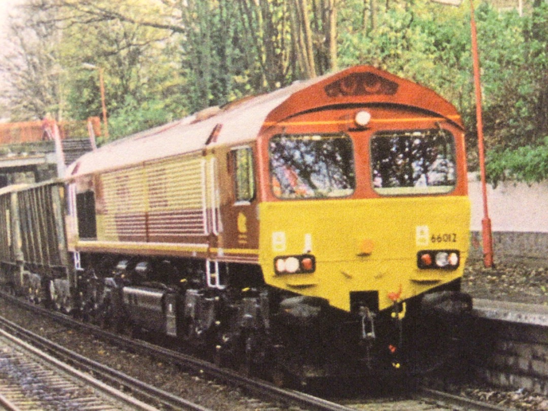 Alex Coomber on Train Siding: A Class 66 No. 66012 Co Co. The new American Owners of English, Welsh & Scottish Railway were confronted with a problem aged
Class 37s...