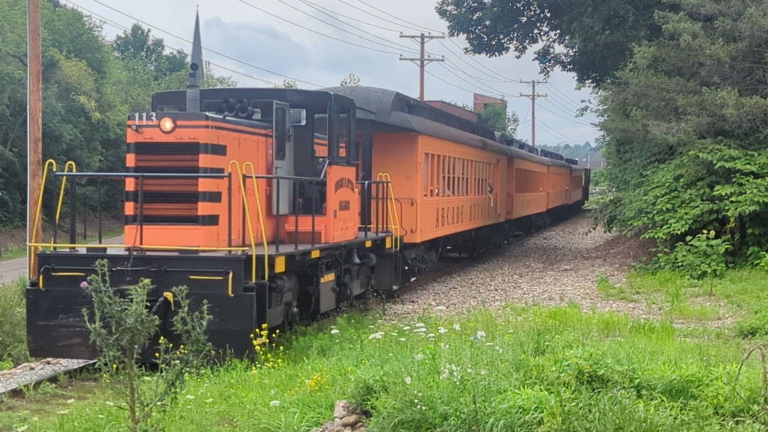 CaptnRetro on Train Siding: Comin' Atcha (the sequel). Arcade & Attica #113 coming up by Hummingbird Toy Factory, a derelict structure in the present
day, what once...