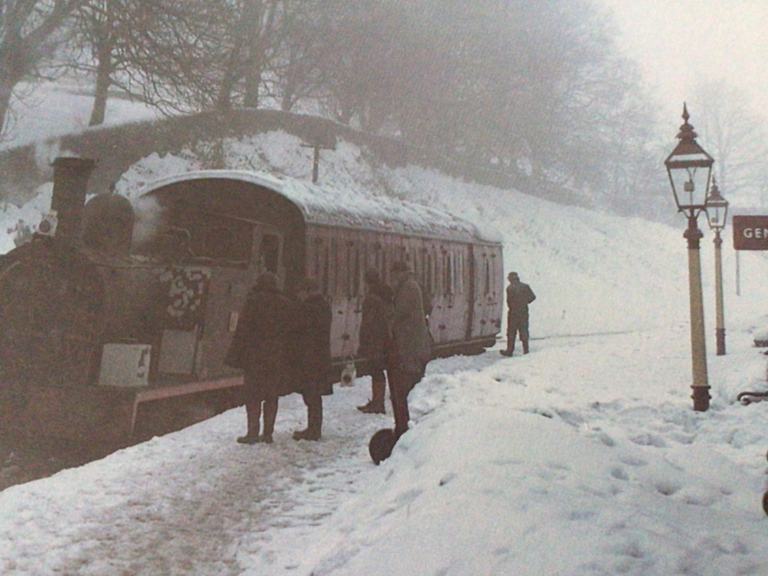 Alex Coomber on Train Siding: Oxenhope in Winter. When the absence of people and short trains make for a very different atmosphere from the bustle of the Summer
Weekends.