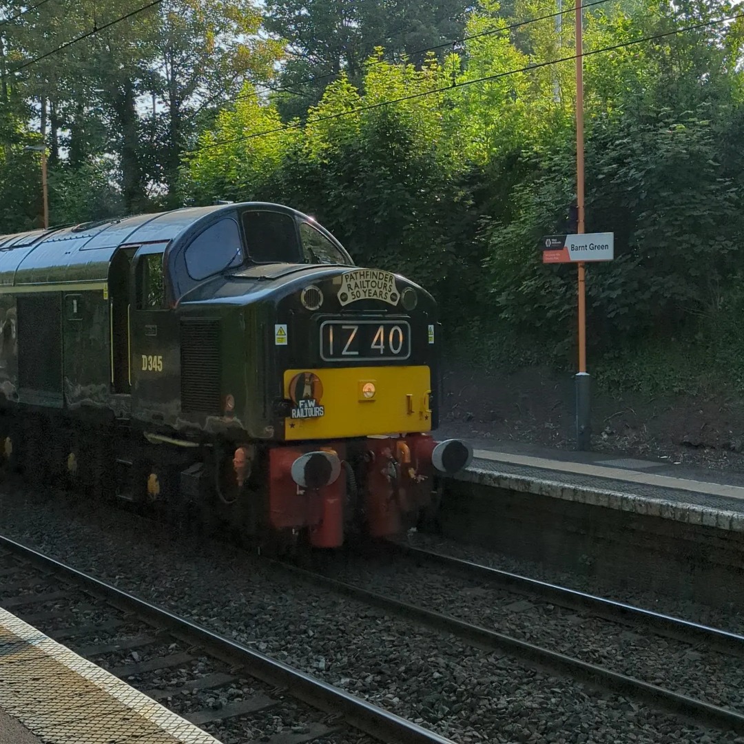 Train Spotter on Train Siding: Some pictures from Saturday the 15 watching the pathfinder rail tour the golden anniversary d345 along with a couple of double
headed...