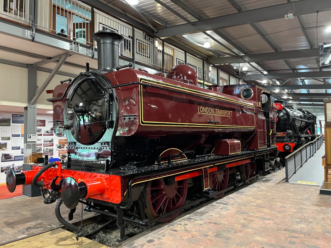 RodRail on Train Siding: #Highley #EngineHouse #Museum #SVR #steam #heritage #SevernValleyRailway #LondonTransport #LMR #Gordon