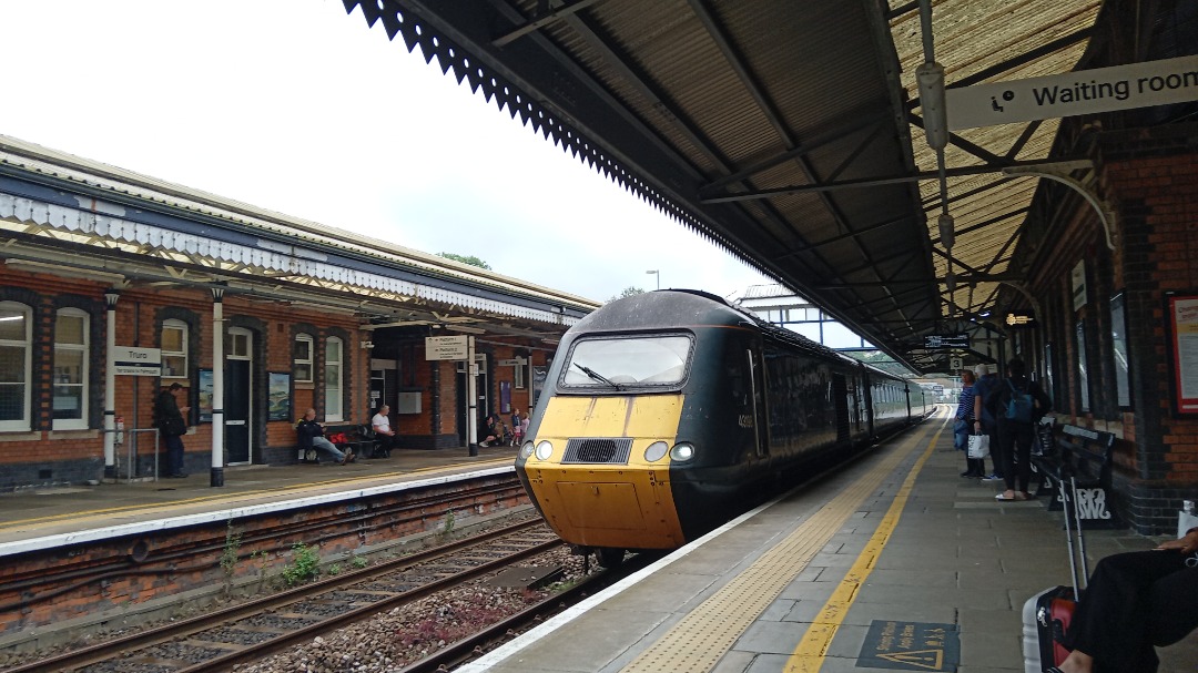 Country Trains on Train Siding: Thanks to a ride on a lovely GWR HST, I can now say I have completed a few stations up to Plymouth.