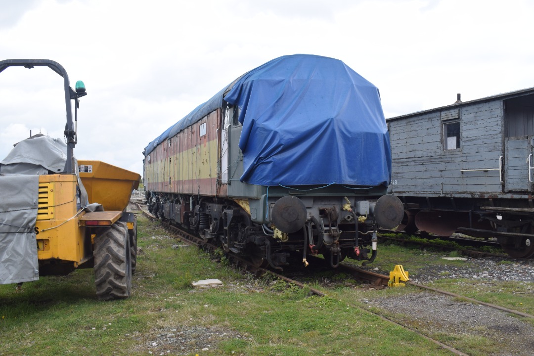 Hardley Distant on Train Siding: HERITAGE: On Saturday 27th April 2024 I visited the Midland Railway Centre where I parked at Butterley Station and took a trip
on...