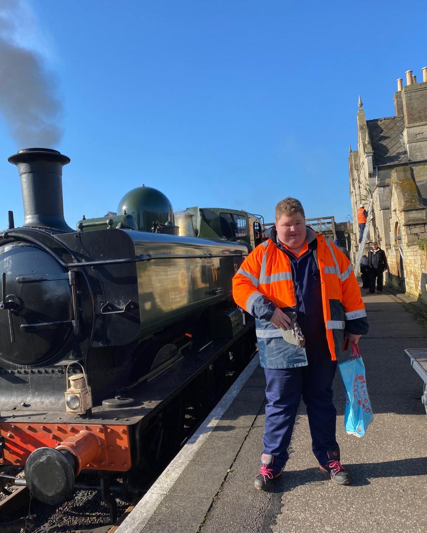 Christopher Middleton on Train Siding: A few at the Nene Valley Railway on 6/3/2020 when I attended the Western goods driver experience and there a few of me
next to...