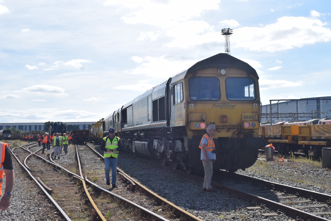 Hardley Distant on Train Siding: On Saturday 14th September 2024, I was lucky enough to be part of a tour of Crewe Basford Hall Yard courtesy of the Intercity
Railway...