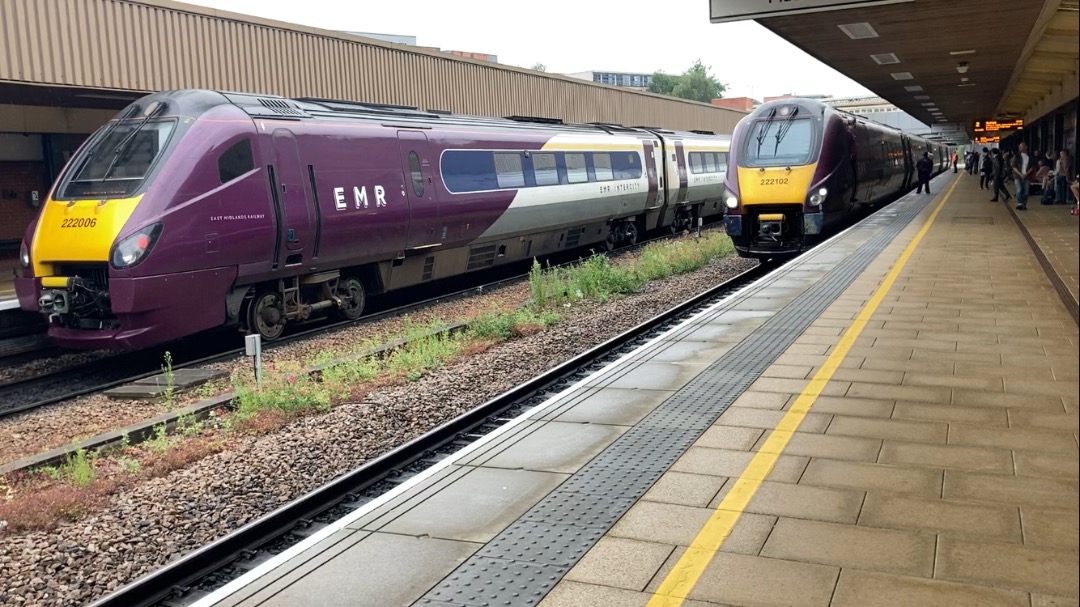 Theo555 on Train Siding: Yet another amazing day with @George went to Leicester for the first time and saw some East Midlands Railway Trains for the first time
which...