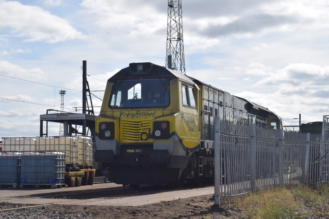 Hardley Distant on Train Siding: On Saturday 14th September 2024, I was lucky enough to be part of a tour of Crewe Basford Hall Yard courtesy of the Intercity
Railway...