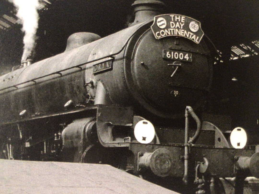 Alex Coomber on Train Siding: A Steam Power ex LNER Class B1 4-6-0 No. 61004 Oryx of Parkeston Shed 30F prepares to leave London Liverpool Street with the Down
Day...